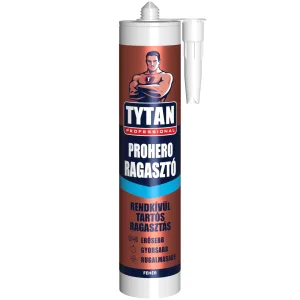 Tytan Professional PROHERO hibrid szerelési ragasztó 290 ml, fehér