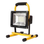 Avide akkumulátoros LED reflektor 20 W, 4000 K