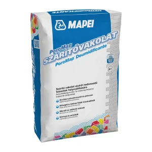 Mapei Poromap Szárítóvakolat (Deumidificante) – sóálló, vizes falakra, 20 kg