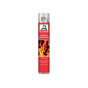 MESTER tűzgátló pisztolyhab 750 ml – B1, EI 30–120