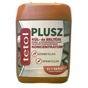 Kemikál Tetol Plusz faanyagvédőszer-koncentrátum – színtelen, zöld, sárga