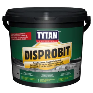 Tytan Professional Disprobit gumi-bitumenes vízszigetelő 5 kg, fekete