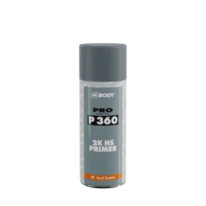 HB Body P360 HS töltőalapozó spray, szürke, 400 ml