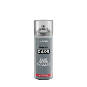 HB Body C495 selyemfényű színtelen lakk spray, 400 ml
