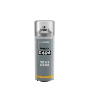 HB Body C496 HS magasfényű színtelen lakk spray, 400 ml