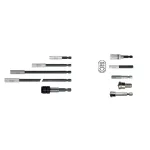 ABRABORO mágneses bitszár 1/4", 58, 100 és 150 mm
