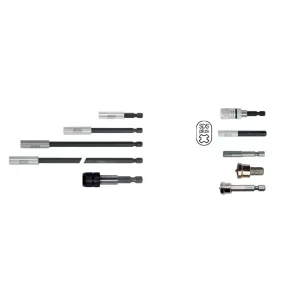 ABRABORO Dimpler PH2 bit mélységhatárolóval gipszkartonhoz, 25 és 50 mm