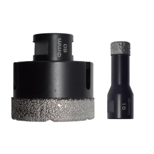 ABRABORO gyémántbevonatú csempe- és kerámiafúró M14 befogással, 6–82 mm