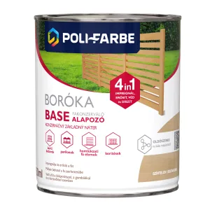 Boróka Base fakonzerváló alapozó, 0,75 l és 2,5 l