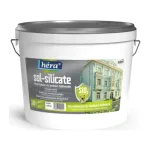 Héra Sol-Silicate homlokzat- és beltéri falfesték, fehér, 5 l és 10 l