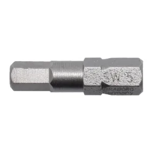 ABRABORO SUPRA imbusz (HEX) bit, 3–6 mm x 25 mm