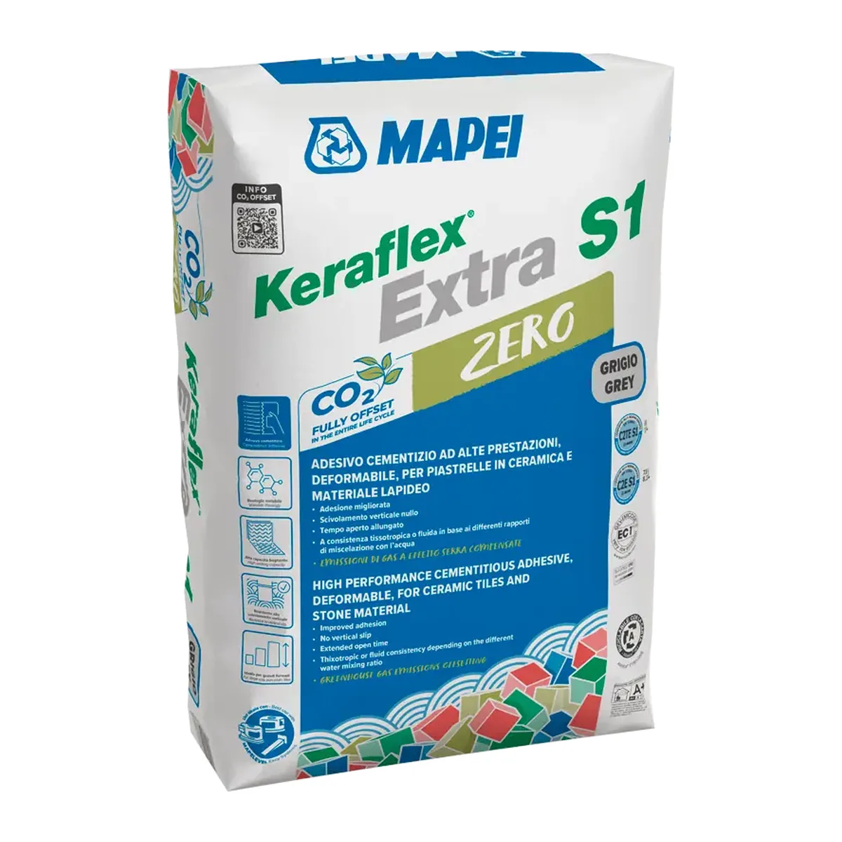 Mapei Keraflex Extra S1 burkolatragasztó