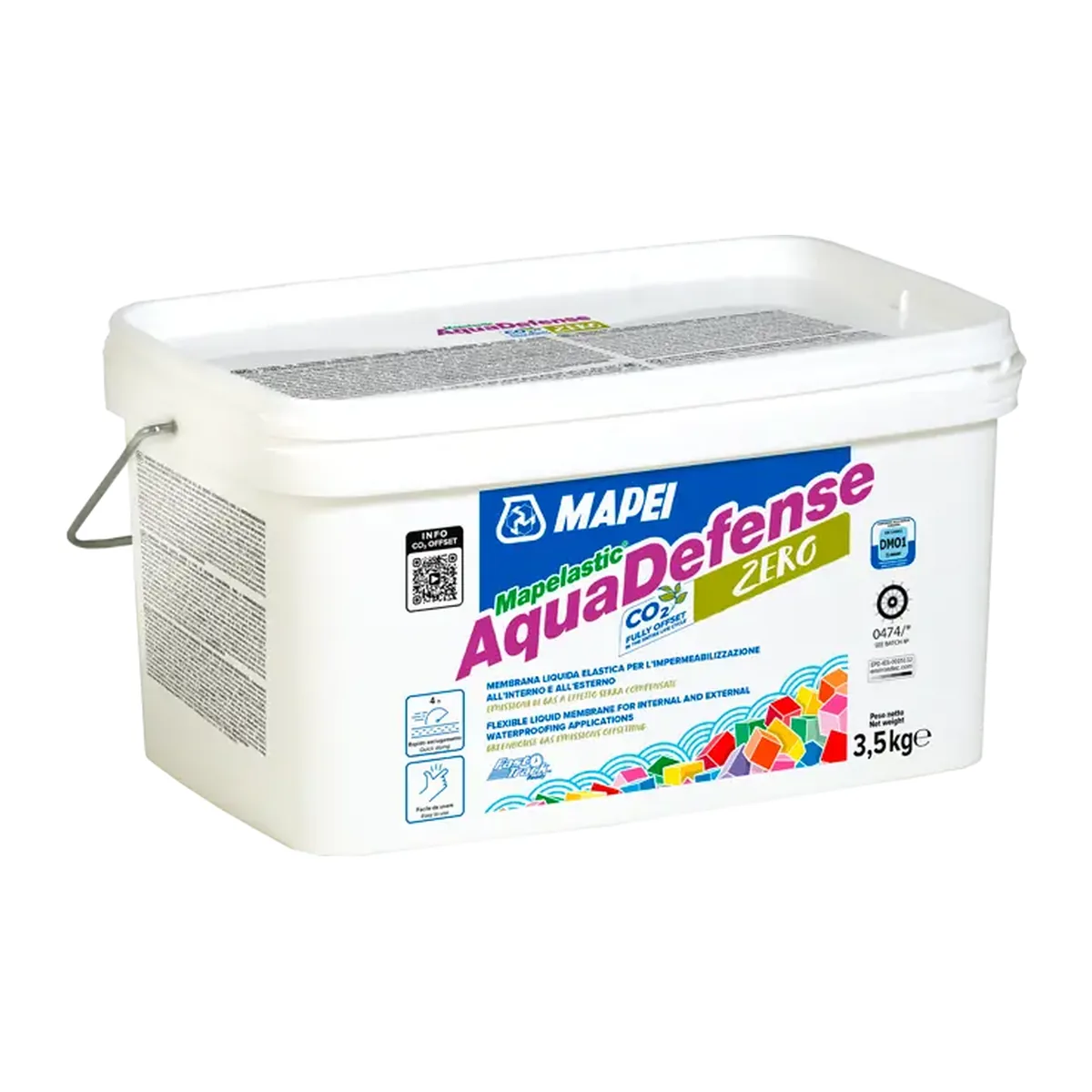 Mapei Mapelastic AquaDefense kenhető vízszigetelés