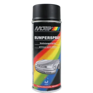 MOTIP lökhárító spray fekete 400 ml – strukturált, műanyagra