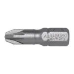 ABRABORO SUPRA Pozidriv (PZ) bit, PZ0–PZ3, 25 és 50 mm, TiN is
