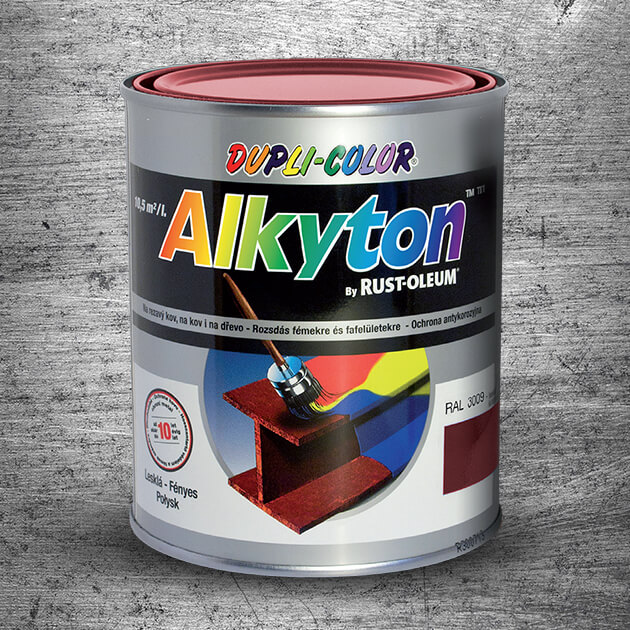 Alkyton rozsdagátló festék és alapozó egyben