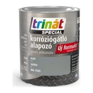 Trinát Special korróziógátló alapozó, 0,75 l – fehér RAL 9016, szürke RAL 7045