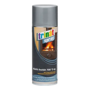Trinát spray hőálló festék 400 ml – fekete, ezüst